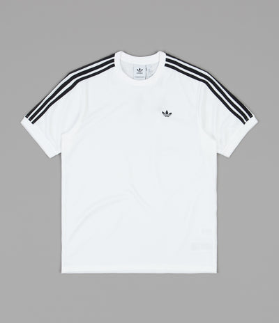 Adidas Aero Club Jersey in White and Black