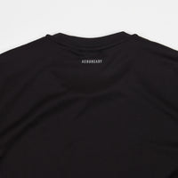 Adidas Aero Club T-Shirt in Black and White thumbnail