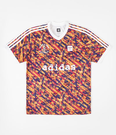 Adidas All Over Print Club Jersey - Multicolor / White