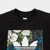 Adidas BB Floral Fill T-Shirt - Black / Multicolour thumbnail