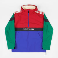 Adidas BB Snowbreaker Jacket - Bold Green / Power Red / Hi-Res Blue / Carbon thumbnail