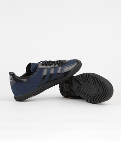 Adidas Blondey Gazelle Shoes - Mineral Blue / Core Black / Metallic Silver