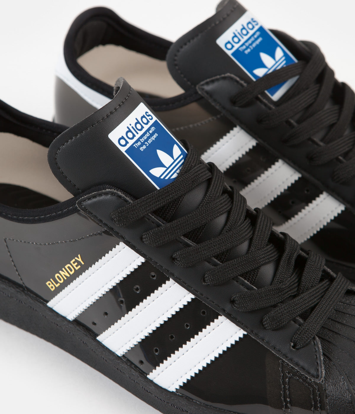 Adidas Blondey Superstar Shoes Core Black FTW White Core