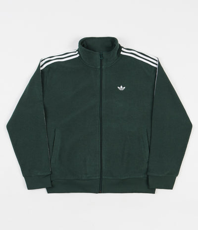 Adidas Bouclette Jacket - Mineral Green / White