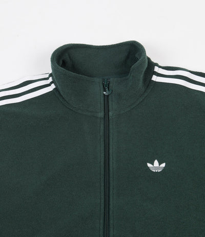 Adidas Bouclette Jacket - Mineral Green / White