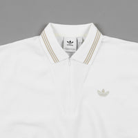 Adidas Bouclette Polo Sweatshirt - Off White / Savannah thumbnail