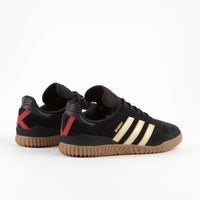 Adidas Busenitz Indoor Super Shoes - Core Black / Gold Metallic / Scarlet thumbnail