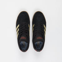 Adidas Busenitz Indoor Super Shoes - Core Black / Gold Metallic / Scarlet thumbnail