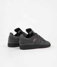 Adidas Busenitz Pro Shoes Core Black Solid Grey Gold Foil Flatspot