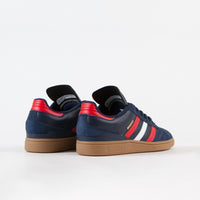 Adidas Busenitz Shoes - Collegiate Navy / Scarlet / White thumbnail