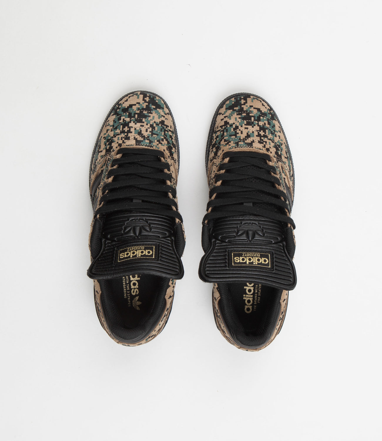 Adidas Busenitz Shoes Core Black Cardboard Gold Metallic