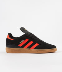 Adidas Busenitz Shoes - Core Black / Solar Red / Gum1