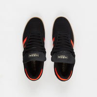 Adidas Busenitz Shoes - Core Black / Solar Red / Gum1 thumbnail
