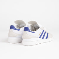 Adidas Busenitz Shoes - Crystal White / Semi Lucid Blue / Gold Metallic thumbnail