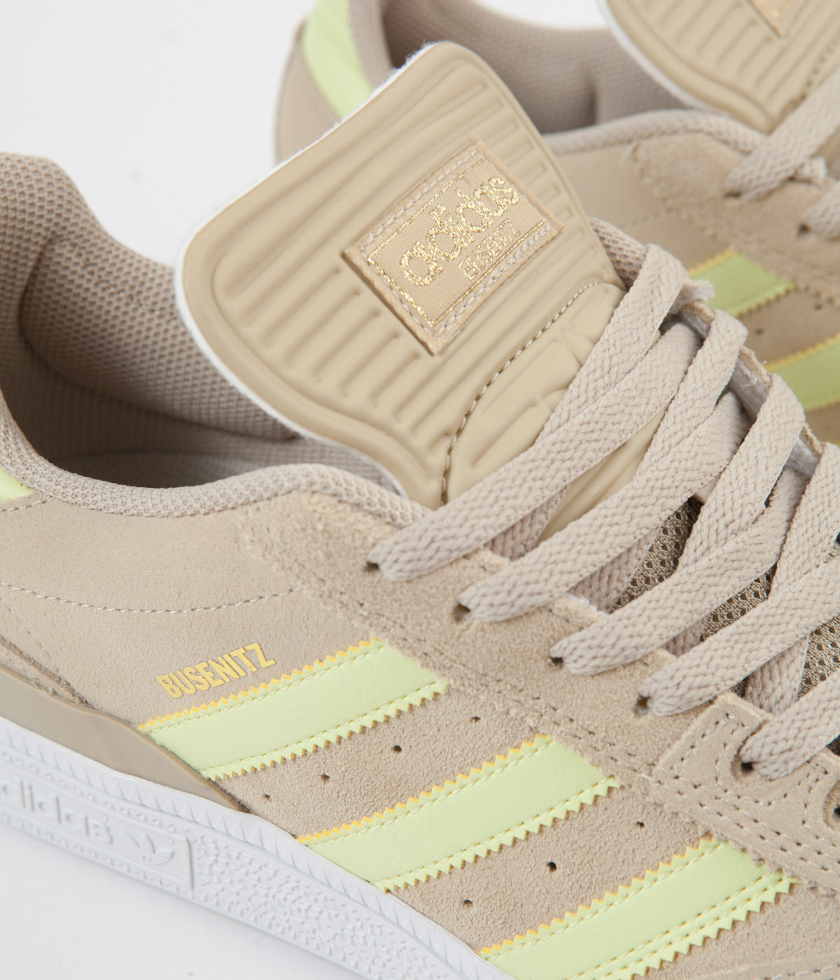 Adidas Busenitz Shoes Savannah Yellow Tint White Flatspot