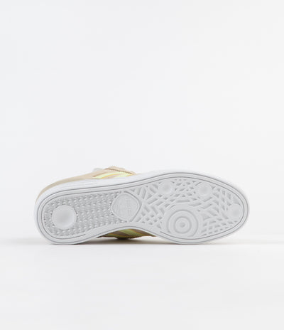 Adidas Busenitz Shoes - Savannah / Yellow Tint / White