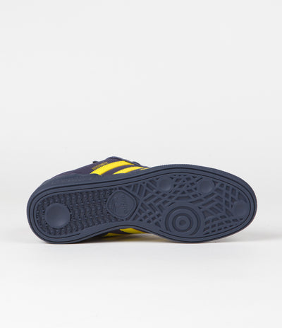 Adidas Busenitz Shoes - Shadow Navy / Yellow / Scarlet