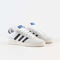 Adidas Busenitz Shoes - White / Core Black / Crystal White thumbnail