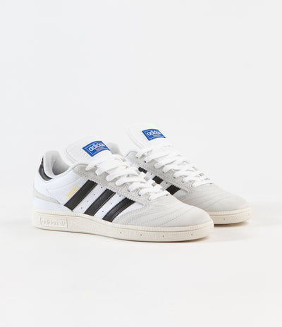 Adidas Busenitz Shoes - White / Core Black / Crystal White