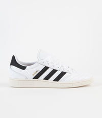Adidas Busenitz Vintage Shoes in FTWR White and Core Black / Chalk White