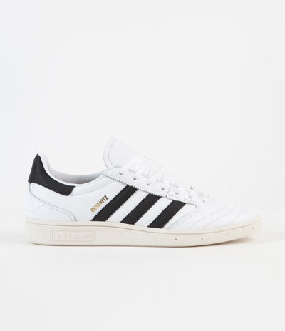 Adidas Busenitz Vintage Shoes in FTWR White and Core Black / Chalk White