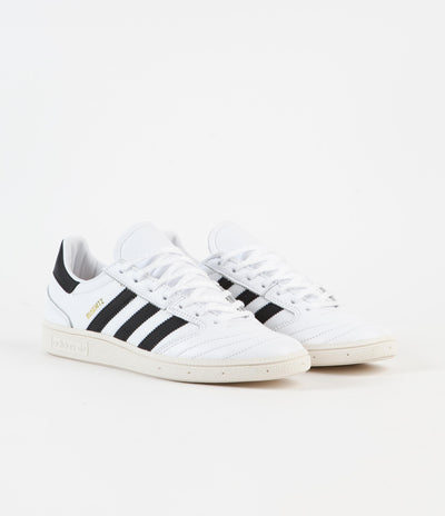 Adidas Busenitz Vintage Shoes in FTWR White and Core Black / Chalk White