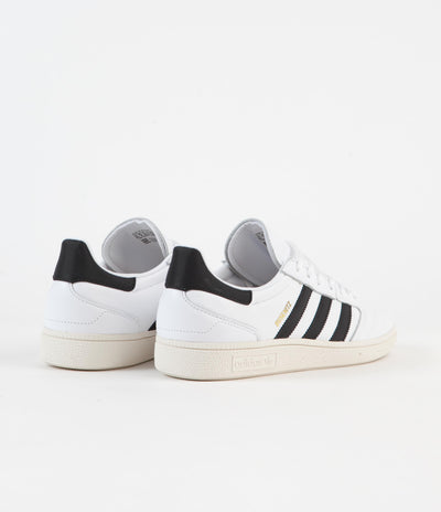 Adidas Busenitz Vintage Shoes in FTWR White and Core Black / Chalk White
