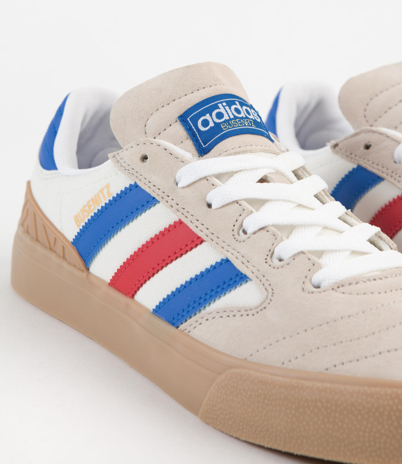 Adidas originals goodyear driver vulc white blue red Clearance