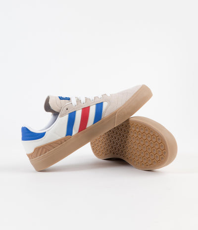 Adidas Busenitz Vulc II Shoes - Clear Brown / Bluebird / Gum4