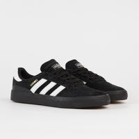 Adidas Busenitz Vulc II Shoes - Core Black / FTWR White / Gold Metallic thumbnail