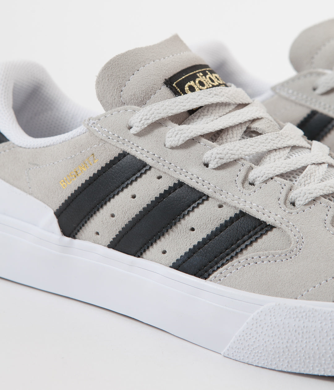 Adidas Busenitz Vulc II Shoes White Core Black Gum4 Flatspot