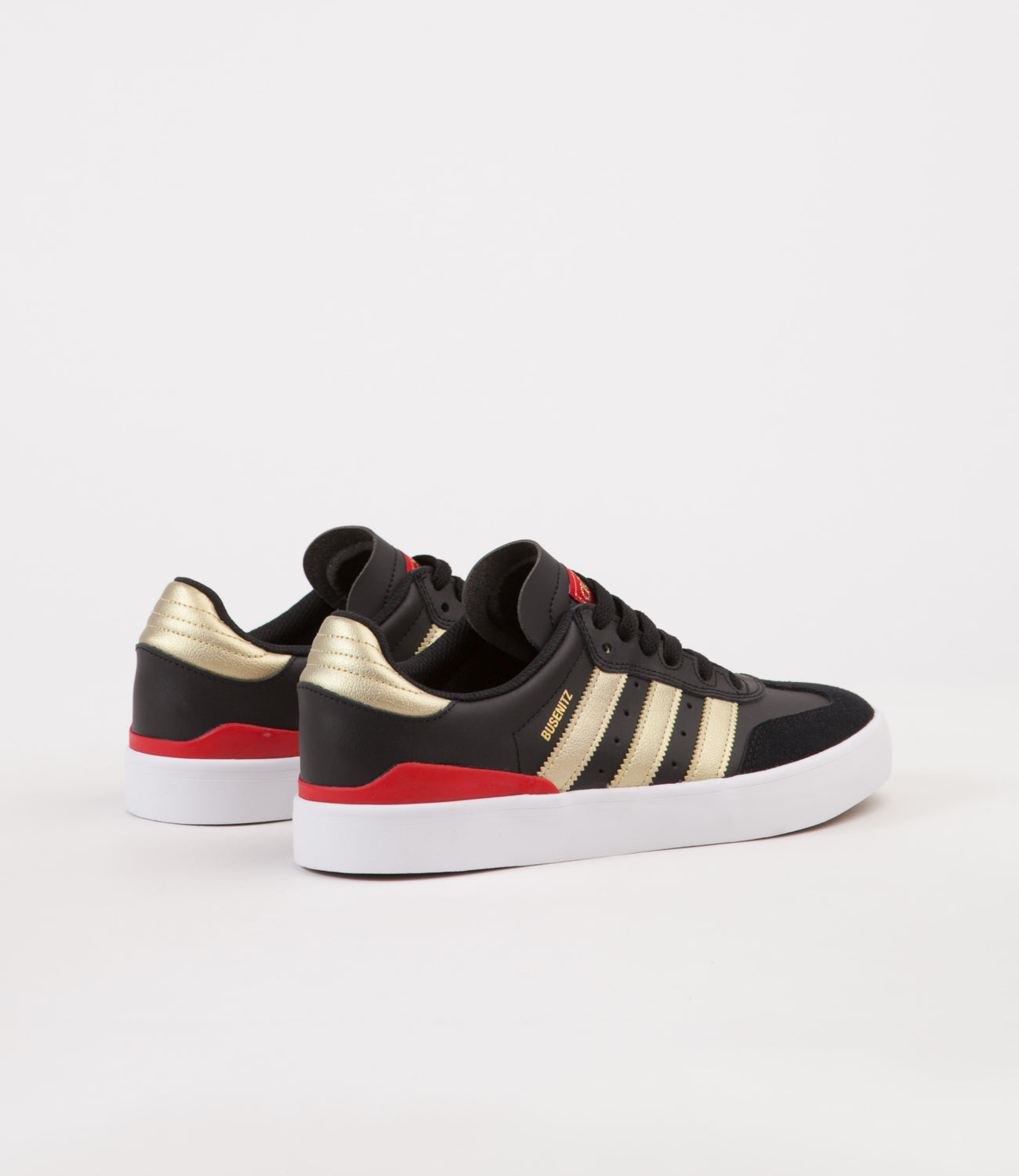 Adidas Busenitz Vulc RX Shoes Core Black Gold Metallic