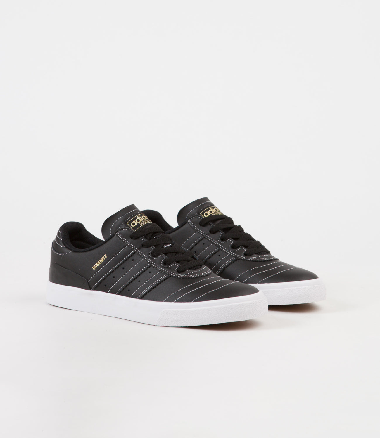 Adidas Busenitz Vulc Shoes Core Black Core Black White Flatspot