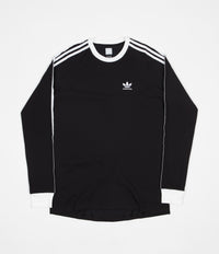 Adidas California 2.0 Long Sleeve T-Shirt - Black / White