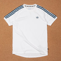 Adidas California 2.0 T-Shirt - White / Blue thumbnail