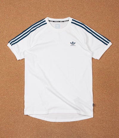 Adidas California 2.0 T-Shirt - White / Blue