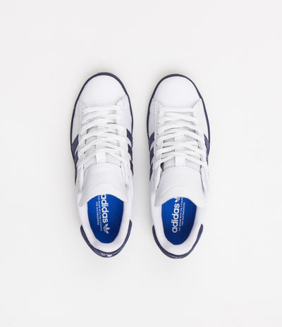 Adidas Campus ADV Shoes - FTWR White / Collegiate Navy / Bluebird