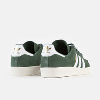 Adidas Campus ADV Shoes in Green Oxide and White / White thumbnail