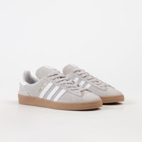 Adidas Campus ADV Shoes - Grey One / White / Gold Metallic thumbnail