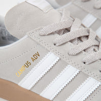 Adidas Campus ADV Shoes - Grey One / White / Gold Metallic thumbnail