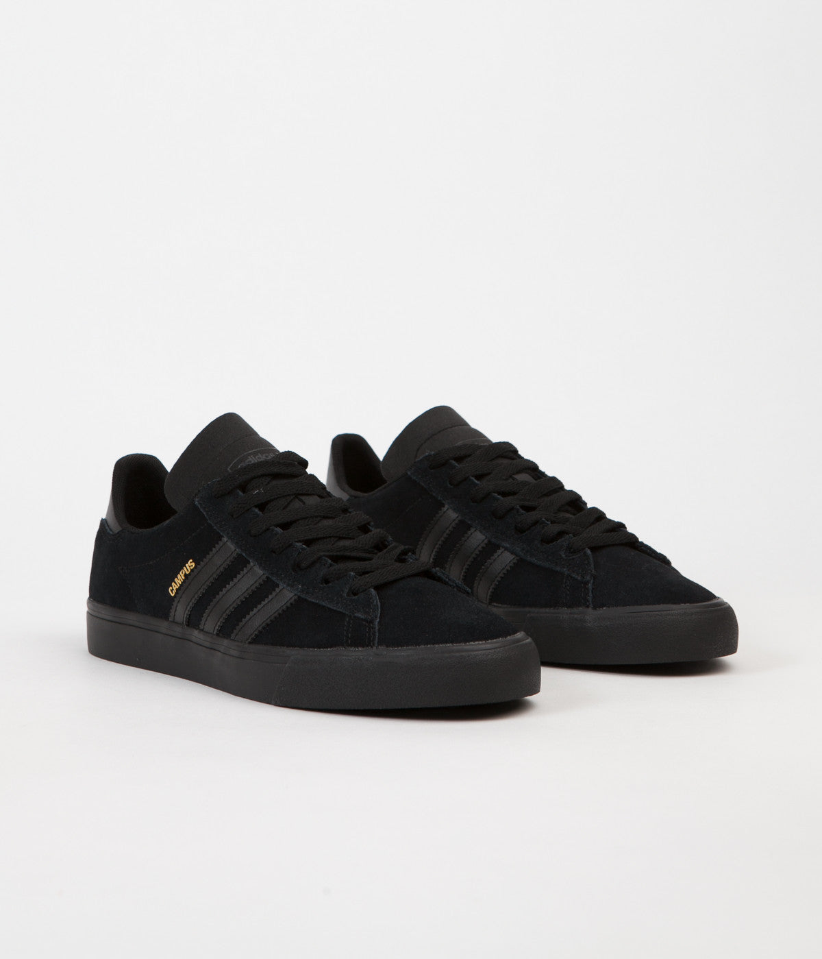 Adidas Campus Vulc II Shoes Core Black Core Black Core Black