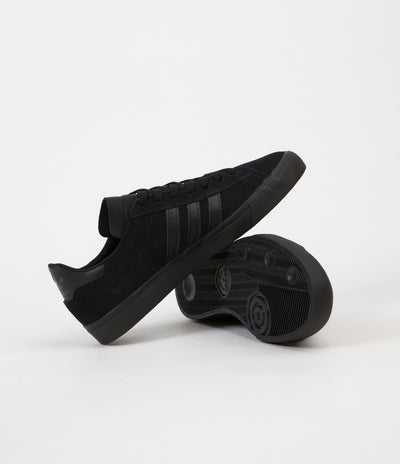 Adidas Campus Vulc II Shoes - Core Black / Core Black / Core Black ...