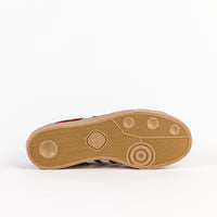 Adidas Campus Vulc II Adv Shoes - Collegiate Burgundy / White / Gum4 thumbnail