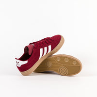 Adidas Campus Vulc II Adv Shoes - Collegiate Burgundy / White / Gum4 thumbnail