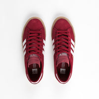 Adidas Campus Vulc II Adv Shoes - Collegiate Burgundy / White / Gum4 thumbnail
