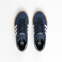 Adidas Campus Vulc II Adv Shoes - Collegiate Navy / White / Gum4 thumbnail