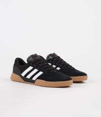 Adidas City Cup Shoes Core Black FTW White Gum4 Flatspot