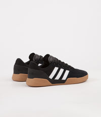 Adidas City Cup Shoes Core Black FTW White Gum4 Flatspot