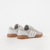 Adidas City Cup Shoes - Crystal White / Chalk Pearl / Gum4 thumbnail