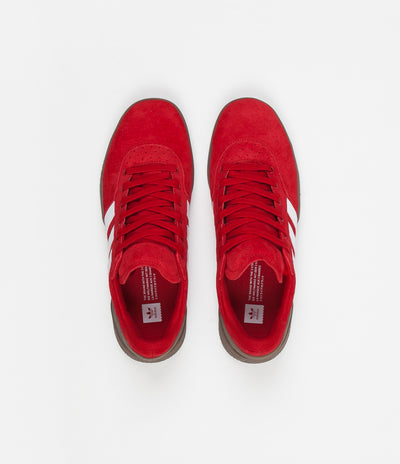 Adidas City Cup Shoes - Scarlet / White / Gum